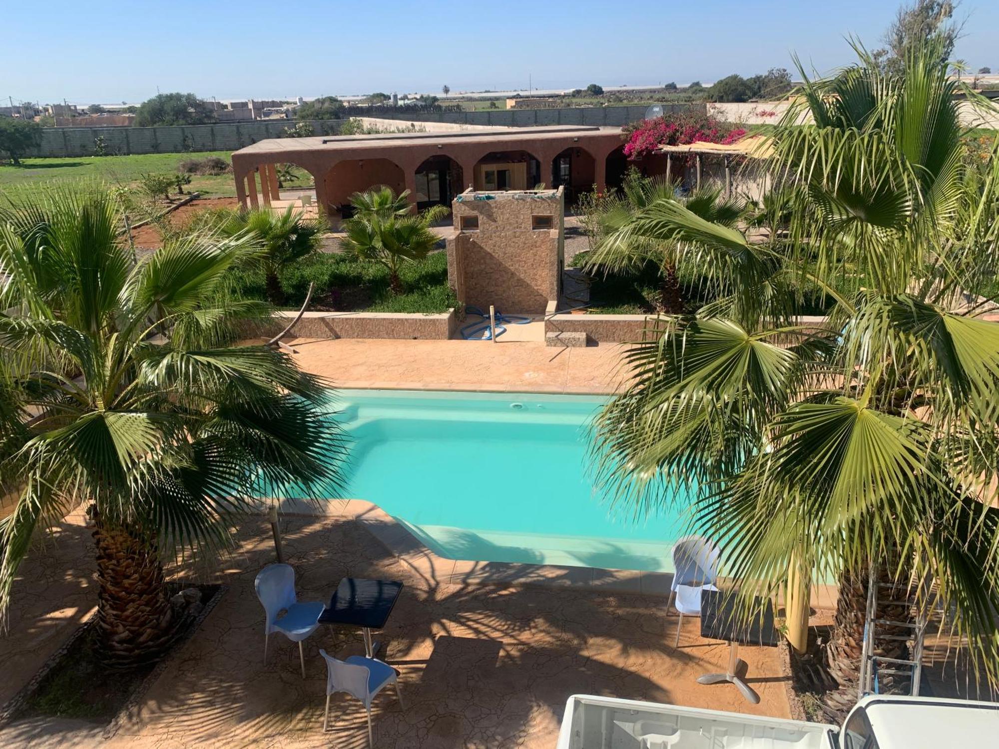 Maison d hôtes Bungalow Villa Hammam Bien-être et Piscine Agadir Exterior foto